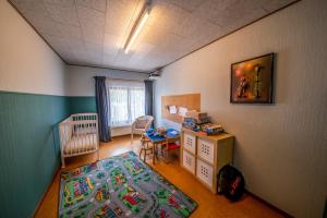 Postel nebo postele na pokoji v ubytování Ferienhaus CAMILLO