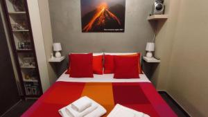 Postel nebo postele na pokoji v ubytování Appartamento Carminella