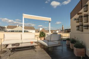 Balkon lub taras w obiekcie Angeles 6- Giralda Luxury by Valcambre