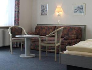 Posezení v ubytování Hotel Gasthof Seehof