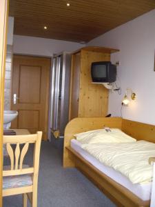 Posteľ alebo postele v izbe v ubytovaní Hotel-Pension Stallinger