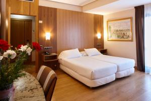 A bed or beds in a room at Zenit Dos Infantas