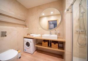 Kúpeľňa v ubytovaní Apartament Dziwnów Sagaris Spa