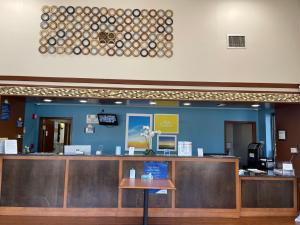 The lobby or reception area at Days Inn by Wyndham Fayetteville-South/I-95 Exit 49
