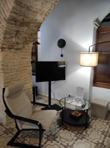 A seating area at CASA MONTAÑA