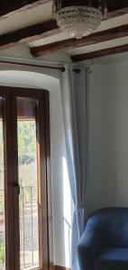 A seating area at espai Abadia