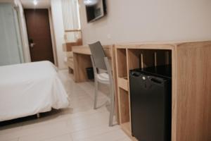 Μια τηλεόραση ή/και κέντρο ψυχαγωγίας στο Hotel Dix