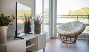 A seating area at Clauhomes Vista Al Mar