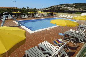 Bazén v ubytování Residence Mizar 2 nebo v jeho okolí