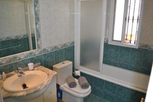 A bathroom at Villa Las Golondrinas
