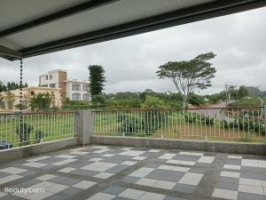 喔！宿噢民宿陽台或露臺