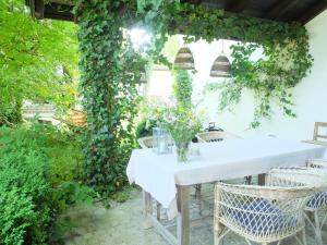 Κήπος έξω από το Gartenwohnung Tausendfreund am Chiemsee +20 φωτογραφίες