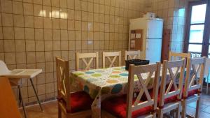 A seating area at La Casona de Teo