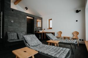 Część wypoczynkowa w obiekcie Chalet Knappenhütte