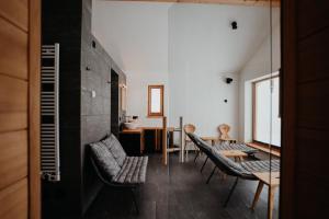 Część wypoczynkowa w obiekcie Chalet Knappenhütte
