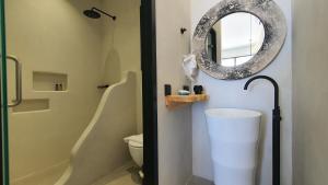 Kúpeľňa v ubytovaní Lido White Villa