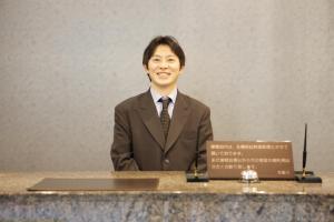 Лобі або стійка реєстрації в Sankei City Hotel Chiba