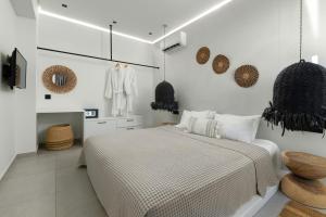 Posteľ alebo postele v izbe v ubytovaní Lido White Villa