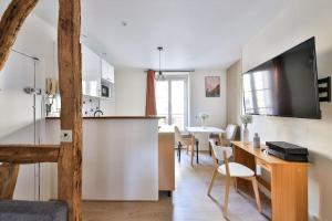 Kuchyňa alebo kuchynka v ubytovaní 31.Studio 2Pers#Sèvres-Lecourbe#Necker