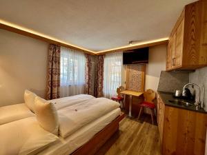 Voodi või voodid majutusasutuse B&B Cèsa Planber Mountain View BIKE FRIENDLY toas