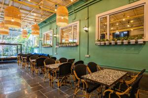 Restaurace v ubytování Zostel Mumbai
