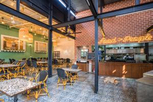 Restaurace v ubytování Zostel Mumbai
