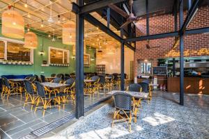 Restaurace v ubytování Zostel Mumbai