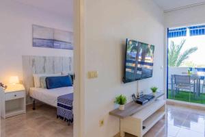 Posteľ alebo postele v izbe v ubytovaní Apartamento Pink Calm