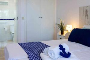Posteľ alebo postele v izbe v ubytovaní Apartamento Pink Calm