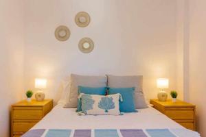Posteľ alebo postele v izbe v ubytovaní Apartamento Pink Calm