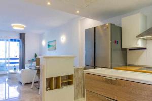 Kuchyňa alebo kuchynka v ubytovaní Apartamento Pink Calm