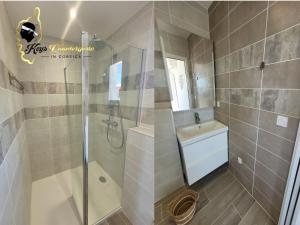 Zdjęcie z galerii obiektu Casa Balancinu Vue panoramique sur montagne et Mer Piscine Privée w mieście Sainte-Lucie de Porto-Vecchio