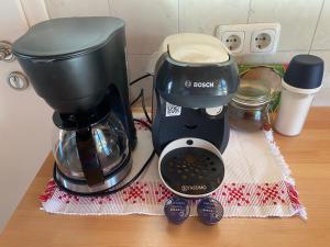 Koffie- en theefaciliteiten bij Penthouse Bargholz
