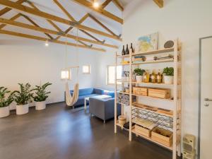Postel nebo postele na pokoji v ubytování Hostel Zahrada Mikulov
