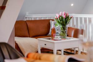 Posezení v ubytování Ferienwohnung Käthe