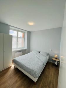 Posteľ alebo postele v izbe v ubytovaní Joli T2 centre-ville, calme et lumineux côté cour
