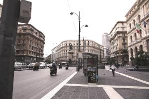 The surrounding neighborhood or a neighborhood close to a panziókat