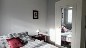 Posteľ alebo postele v izbe v ubytovaní Gîte Le bel Epi