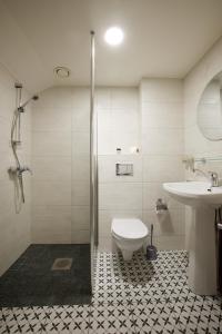 Koupelna v ubytování Hotell Wesenbergh