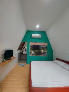 Postel nebo postele na pokoji v ubytování Homestay Nam Hàm Luông