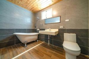 Koupelna v ubytování Hejia B&B