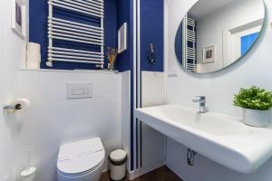 Kúpeľňa v ubytovaní Apartamenty Lighthouse Mrzeżyno