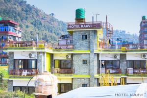 O edifício onde o hotel está situado