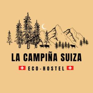 a logo for the la campina suza ecoco hospital at Casa entera - La Campiña Suiza TABIO TENJO in Tenjo