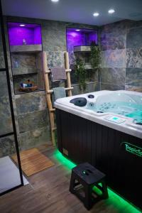 Fotografia z galérie ubytovania Nuit de la sagesse "jacuzzi terrasse et parking privé" v destinácii Rouen