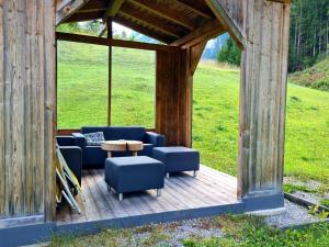 Istumisnurk majutusasutuses Appartements Luttinger
