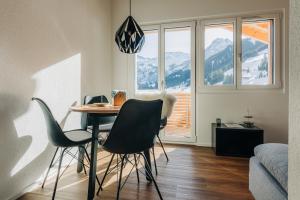 Nespecifikovaný výhled na hory nebo výhled na hory při pohledu z apartmánu
