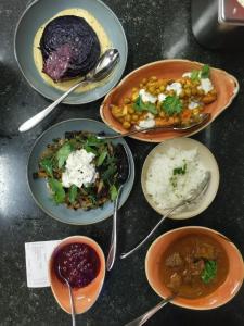 Essen im Hostel oder in der Nähe