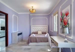Posteľ alebo postele v izbe v ubytovaní Villa Domus Vesta