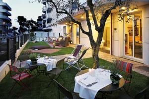 Zahrada ubytování D-Place Hotel & Suite